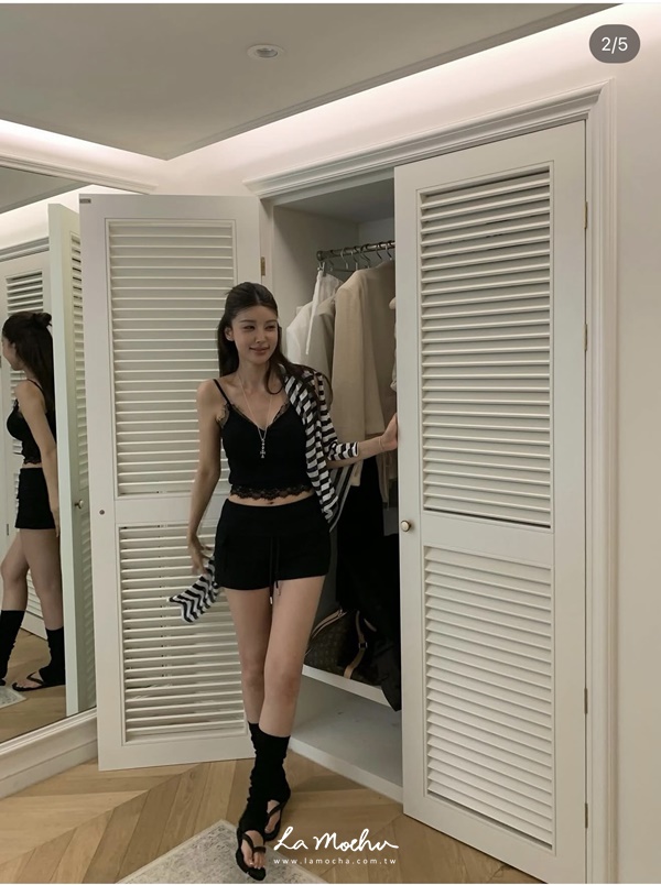 蕾絲細肩性感背心(闆娘清單)